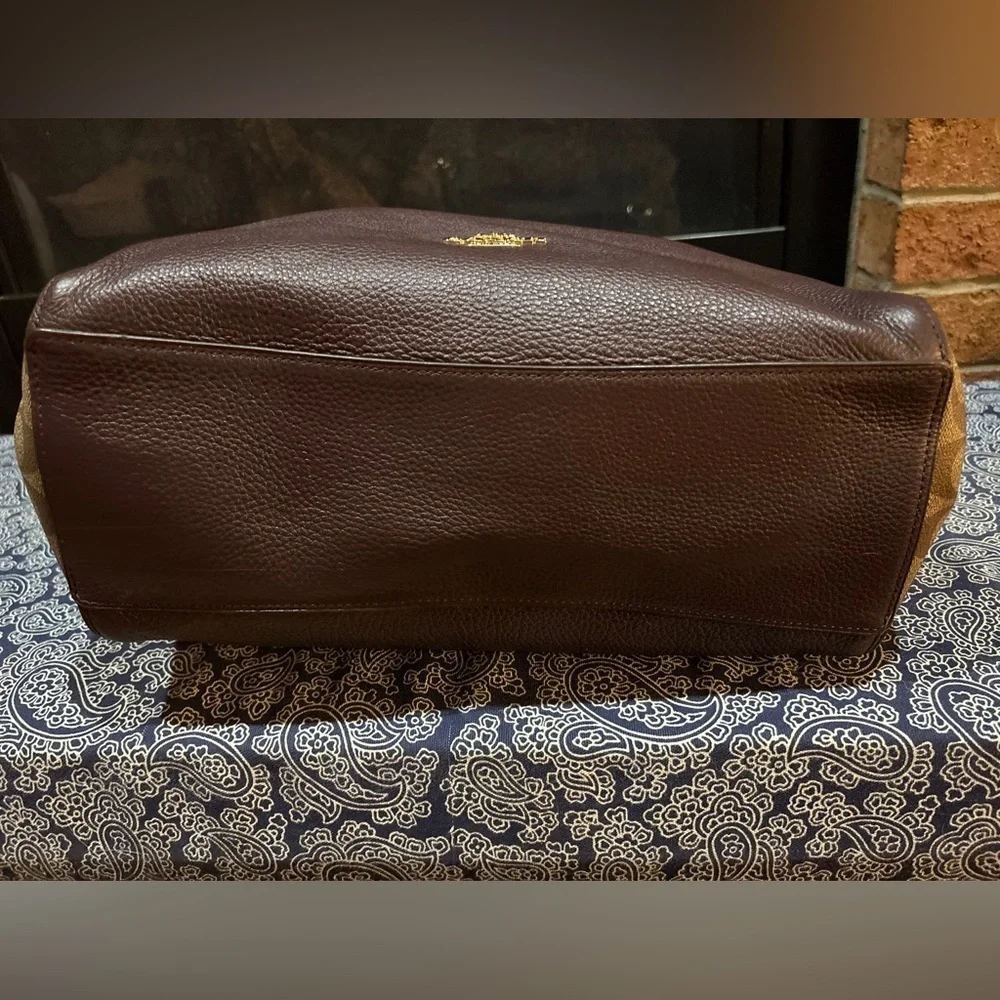 Coach Hallie Shoulder Bag Rare Colorblock